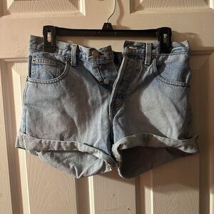 American Eagle Outfitters Light Blue Jean Shorts